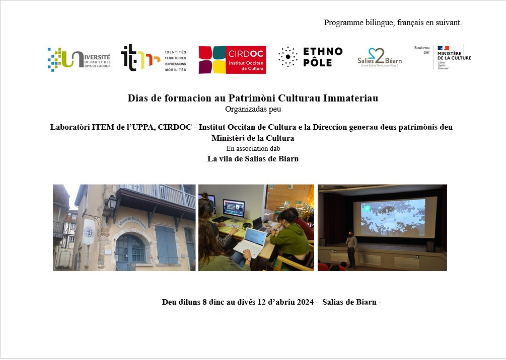 Affiche de la formation PCI  à Salies de Béarn