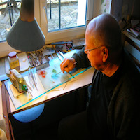 Peinture sur porcelaine