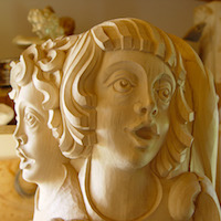 Sculpture sur bois