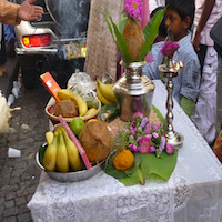 Le défilé du Dieu Ganesh