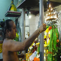 Le défilé du Dieu Ganesh
