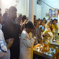 Le défilé du Dieu Ganesh