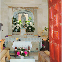 Pèlerinage de la chapelle perchée du Bas-Caumont