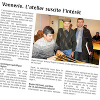 Vannerie en Bretagne : La mãnn du Trégor