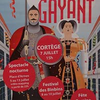 La fête de Gayant à Douai