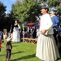 Le carnaval de Lesquin (géants Hippolyte et Titée)