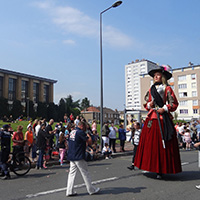 Le carnaval de Lomme (géante Anne Delavaux)