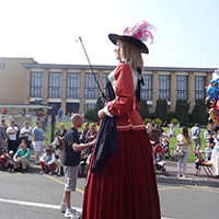 Le carnaval de Lomme (géante Anne Delavaux)