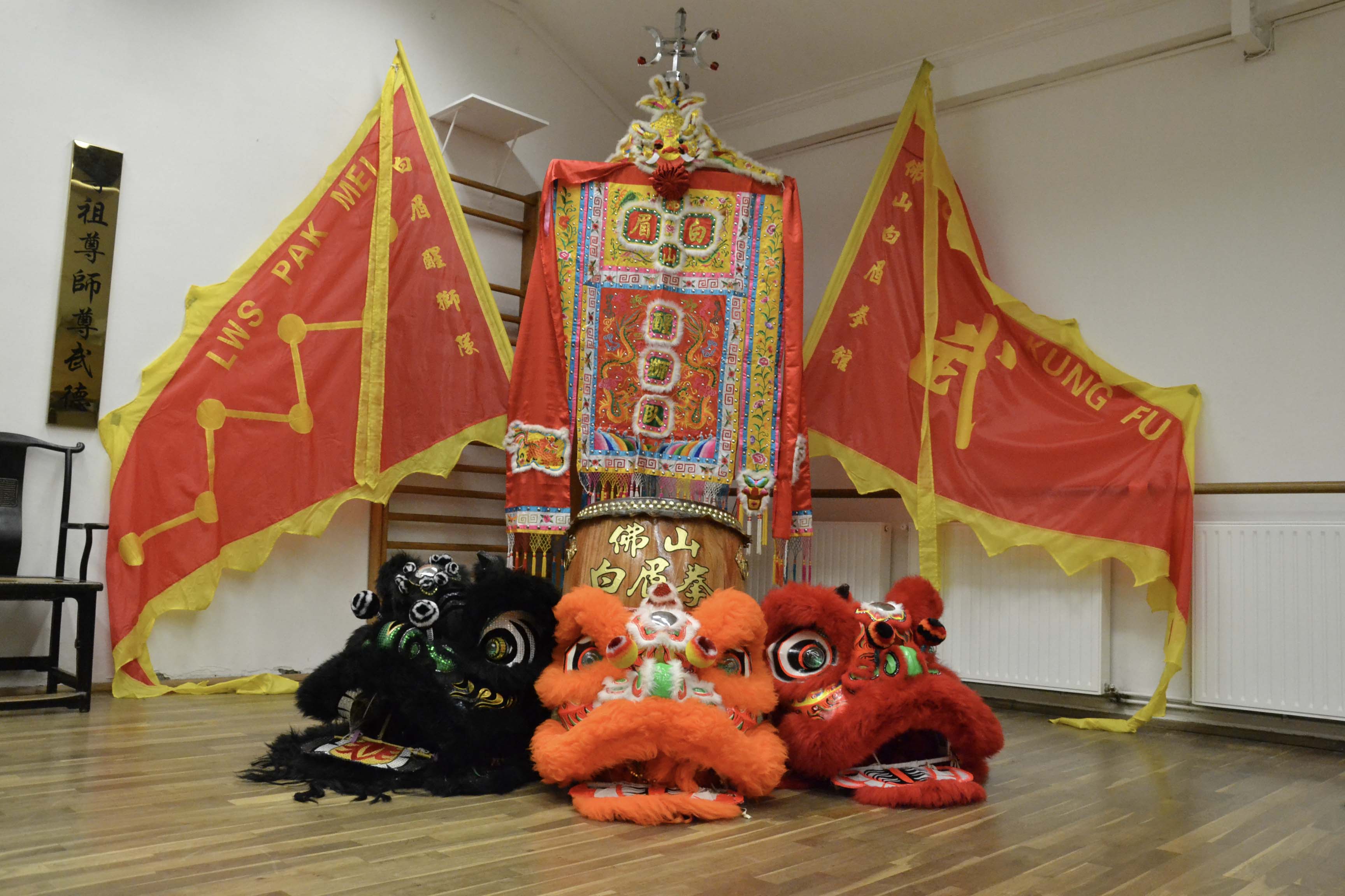 Têtes du Lion, école Pak Mei, 2015 Têtes du Lion, école Pak Mei, 2015