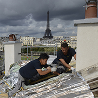 Les savoir-faire du couvreur zingueur parisien