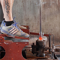 Les gestes des métiers d’art verriers