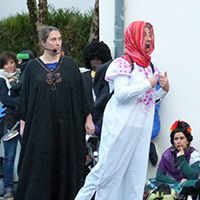 La tradition carnavalesque de Zan Pantzar en Pays basque