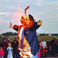 La tradition carnavalesque de Zan Pantzar en Pays basque