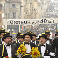 La fête des conscrits à Villefranche-sur-Saône