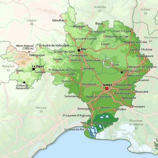 Localisation de Montaren-et-Saint-Médiers (www.objectifgard.com)