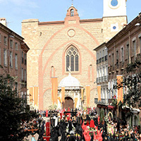 La Sanch, processions des pénitents du Vendredi Saint en Roussillon