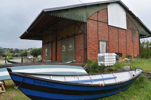 Local de l’association Tolet général à Carteret, 22 juin 2021. © Théo Lebouc, 2021.